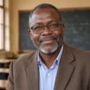 Portrait généré par IA illustrant le profil Enseignant au lycée