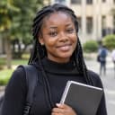 Portrait généré par IA illustrant le profil Étudiante en licence